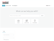 Tablet Screenshot of helpdesk.rackhosting.com